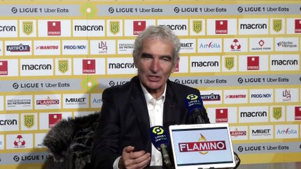 Domenech : «J'ai le sentiment qu'on a mis la première pierre» - Foot - L1 - Nantes