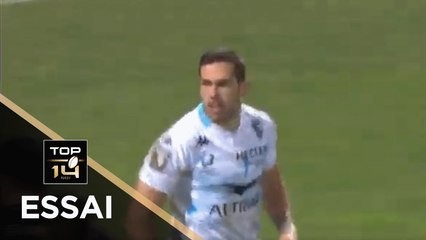 TOP 14 - Essai de Vincent MARTIN (MHR) - Lyon - Montpellier - J7 - Saison 2020/2021