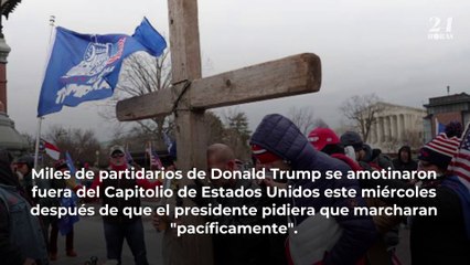 下载视频: ¿Qué está sucediendo en el Capitolio de Estados Unidos y los simpatizantes de Trump?