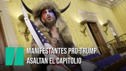 Manifestantes pro-Trump irrumpen en el Capitolio