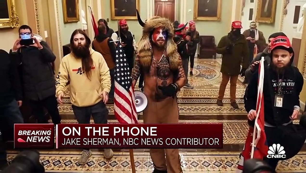 NBC News contributor calls in from lockdown at the Capitol This is a big problem