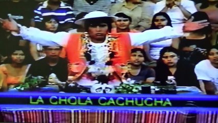 La Paisana Jacinta y La Chola Cachucha en Latina Comicos Ambulantes