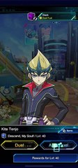 Yu-Gi-Oh! Duel Links - Quick Duel against Kite Tenjo