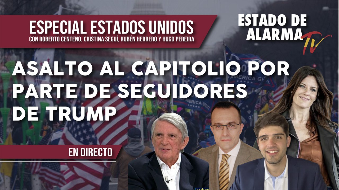 EN DIRECTO | ESPECIAL ESTADOS UNIDOS: ASALTO AL CAPITOLIO POR PARTE DE SEGUIDORES DE TRUMP