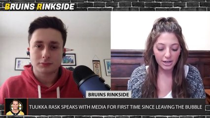 Tuukka Rask Speak With Media For First Time Since Leaving the Bubble | Bruins Rinkside