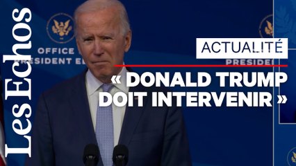 Joe Biden qualifie d’« insurrection » les violences au Capitole