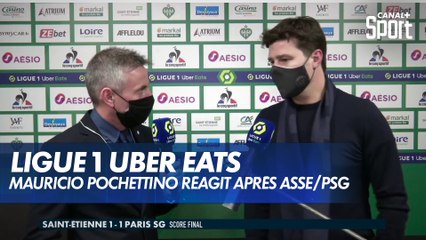 La réaction de Mauricio Pochettino après ASSE / PSG