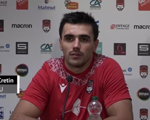 7e j. (en retard) - Cretin : "Cette victoire fait du bien"