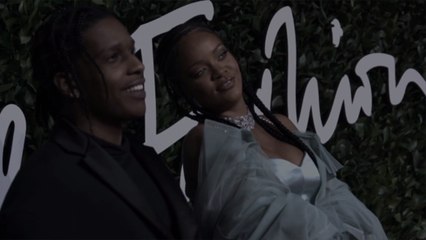 Rihanna Paired a Gold Bikini With Stilettos Designed by A$AP Rocky