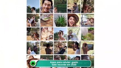 Apps para celular- gasto bate recorde em 2020