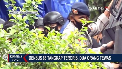 Densus 88 Mabes Polri Tangkap Teroris di Makassar
