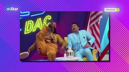 Tak fasal-fasal kena penampar free! Jurusolek PS Mansur dah jadi pelakon watak melatah