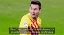 Messi  'up for the challenge' at Barcelona - Koeman