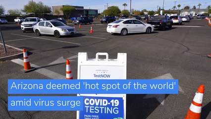 Arizona deemed 'hot spot of the world' amid virus surge, and other top stories in US news from January 07, 2021.