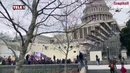 Trump destekçileri senatoyu bastı: 4 ölü var!