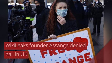 Video herunterladen: WikiLeaks founder Assange denied bail in UK, and other top stories in international news from January 07, 2021.