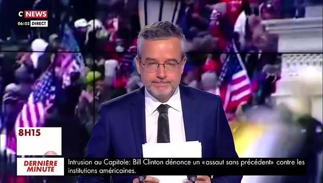 USA - Chaos au Congrès de Washington - Les images de la folle nuit nuit sans commentaires