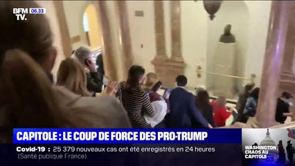 Les images de l'envahissement du Capitole par des manifestants pro-Trump