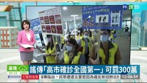 假訊息｢高市確診全國第一｣ 可罰300萬