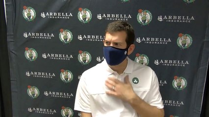 Brad Stevens Wasn't Sure if Celtics and Heat Would Play Today