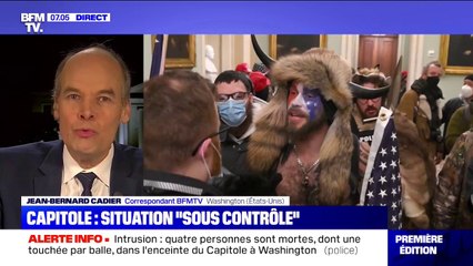Capitole envahi: qui est le militant trumpiste à la peau de bête ?