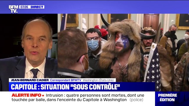 Capitole envahi: qui est le militant trumpiste à la peau de bête ?