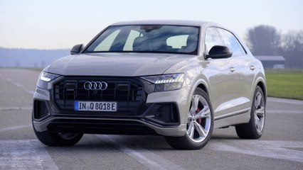 Audi Q8 TFSI e Design in Vicuna beige