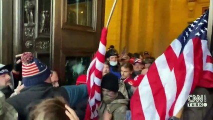 Kongre işgali ABD basınında | Video