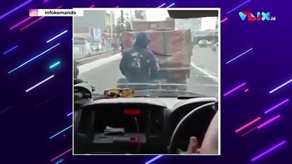 Apes Banget, Aksi Bajing Lonjat Digagalkan Anggota TNI