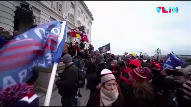 Massa Trump Jebol Gedung Capitol AS Tolak Biden