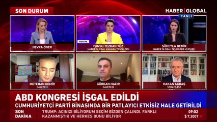 ABD Kongresinin basılması sırasındaki olaylarda ölü sayısı 4'e yükseldi