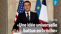 Invasion du Capitole : Macron appelle à « ne rien céder » face à « la violence de quelques-uns »