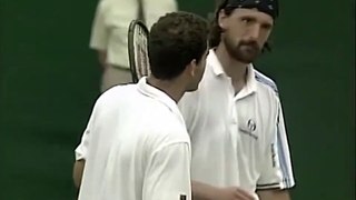 Pete Sampras vs Goran Ivanisevic 1998 Wimbledon Final Highlights