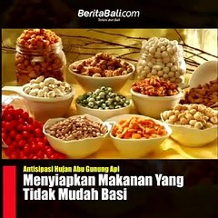 Butuh persiapan sebelum terjadinya hujan abu, Apa saja?