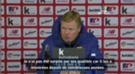 2e j. (en retard) ) - Koeman : "Messi est prêt à relever le défi"