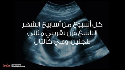 كيف يتم قياس وزن الجنين بالسونار