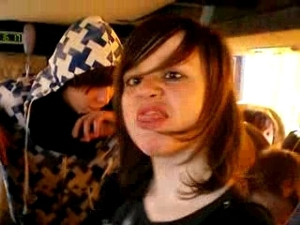 Villars 2008 - Grimaces dans l'bus