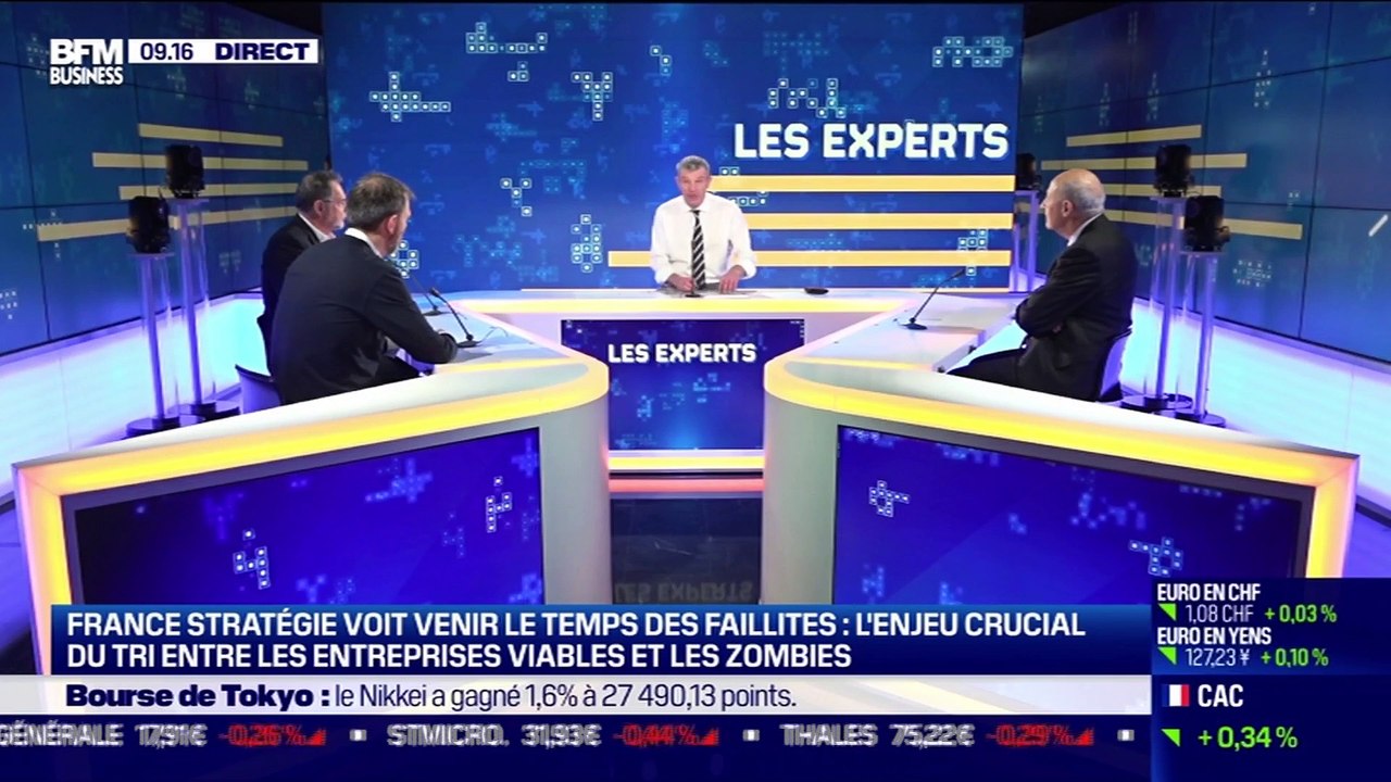 Les Experts : France Stratégie voit venir le temps des faillites, l'enjeu crucial du tri entre les entreprises viables et les zombies - 07/01