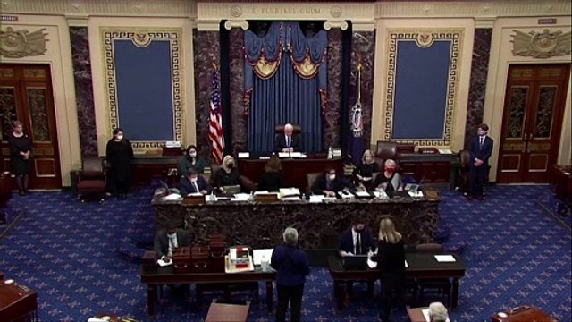 Senior Republicans, including Vice President Mike Pence, comdemn violence at US Capitol by pro-Donald Trump mob