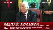 Biden resmen ABD Başkanı oldu, Trump'tan ilk açıklama geldi