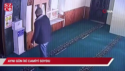 Aynı gün iki camiyi soydu, 11’i camiden hırsızlık toplam 28 suç kaydı çıktı