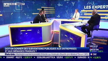 Les Experts : Doit-on donner des subventions publiques aux entreprises et aux ménages fragiles ? - 07/01