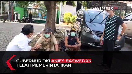 Anies Minta Dinsos Cek Tunawisma yang Ditemui Risma