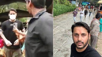 Nithiin Visits Tirumala With Wife Shalini | Filmibeat Telugu