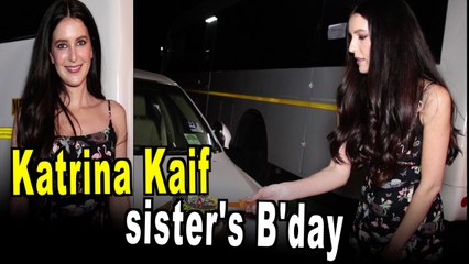 Katrina Kaif sister Isabelle celebrates her B'day with media