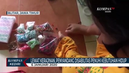 Penyandang Disabilitas Penuhi Kebutuhan Hidup Lewat Kerajinan Perhiasan