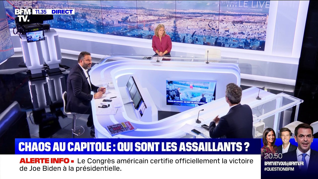 BFMTV répond à vos questions : Chaos au Capitole, qui sont les assaillants ? - 07/01