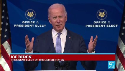 'It must end now': Biden urges restoring decency after 'assault' on democracy