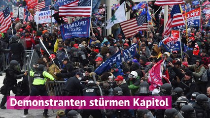 Trump-Anhänger stürmen US-Kapitol