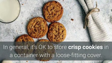 How to store homemade cookies to maximize freshness